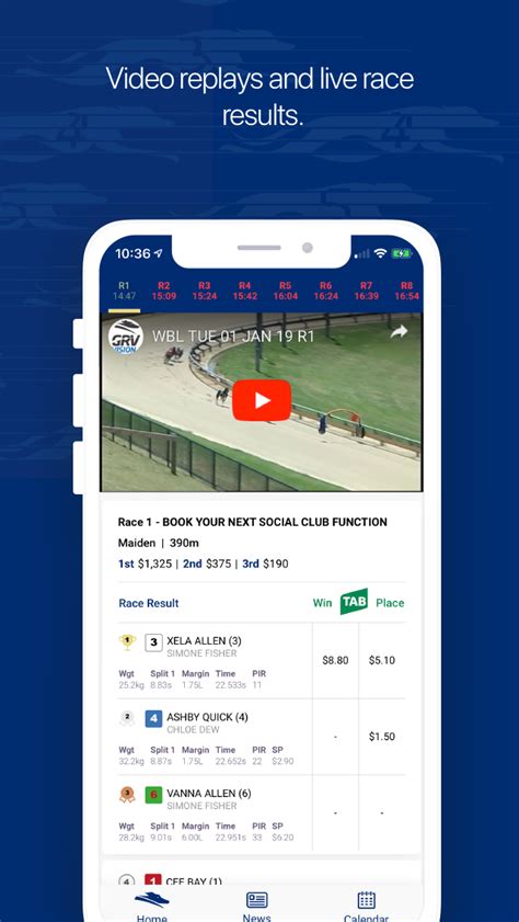 greyhound racing app.